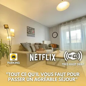  Appartement L'ideal Cosy-wifi-netflix Et Garage